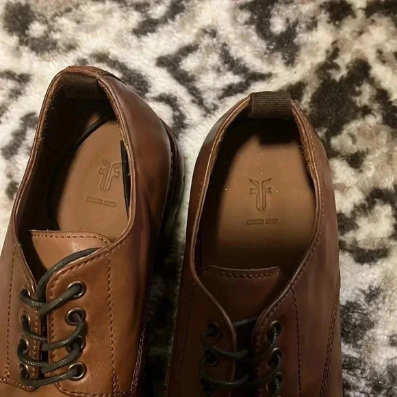 Frye Murray Oxford 80271 Mens Brown Oxfords & Lace Ups Plain Toe Shoes size 9.5 - Picture 4 of 7